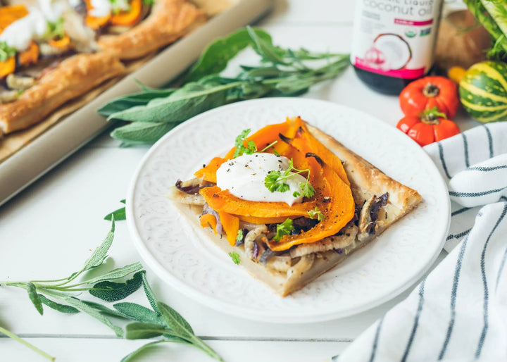 Savory Autumn Pumpkin Tart