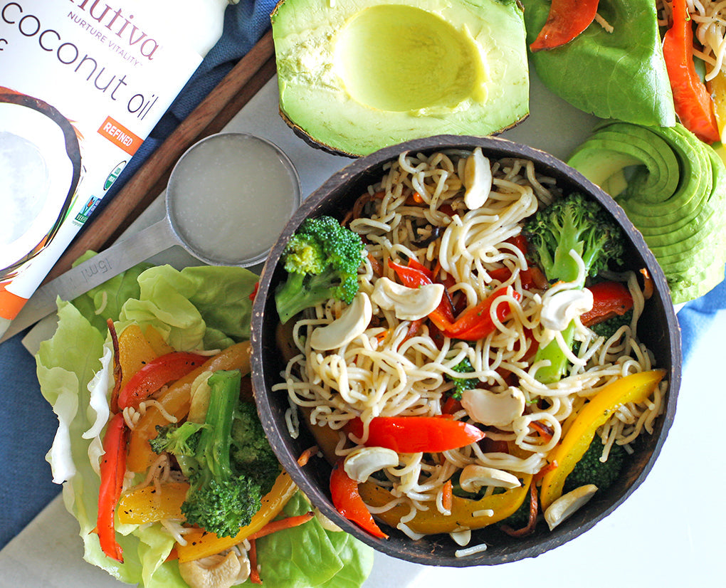 vegan ramen noodle lettuce wraps nutivacanada