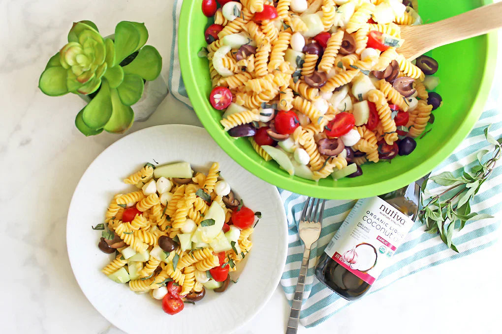 Greek Summer Pasta Salad