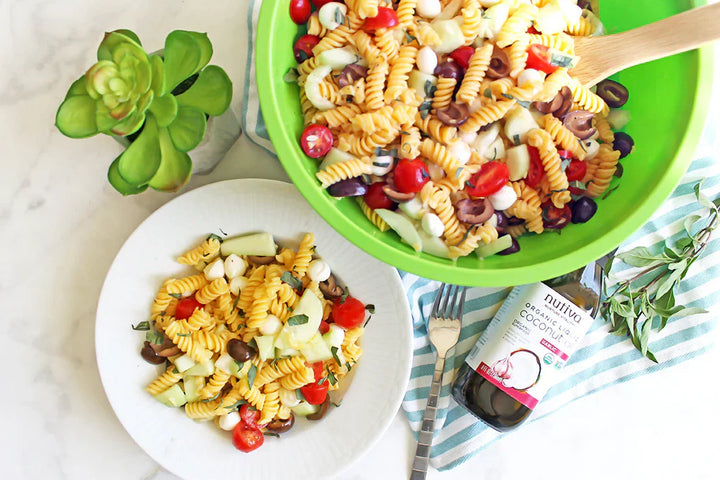 Greek Summer Pasta Salad