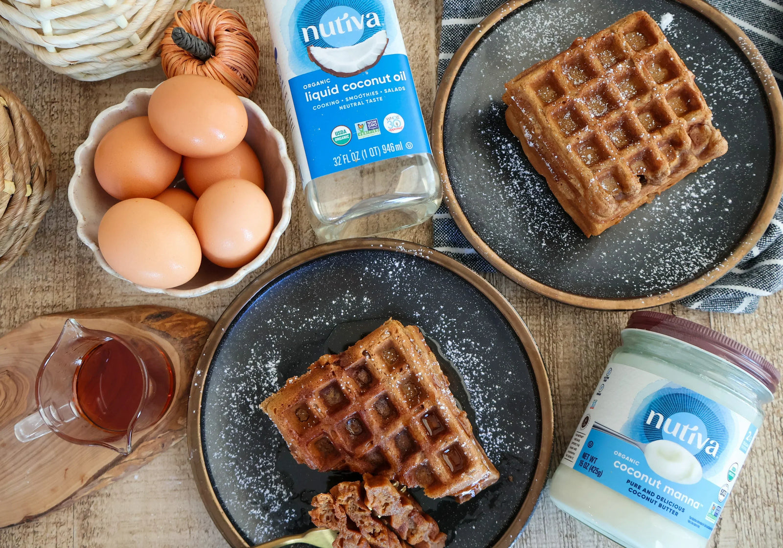 Gingerbread Waffles