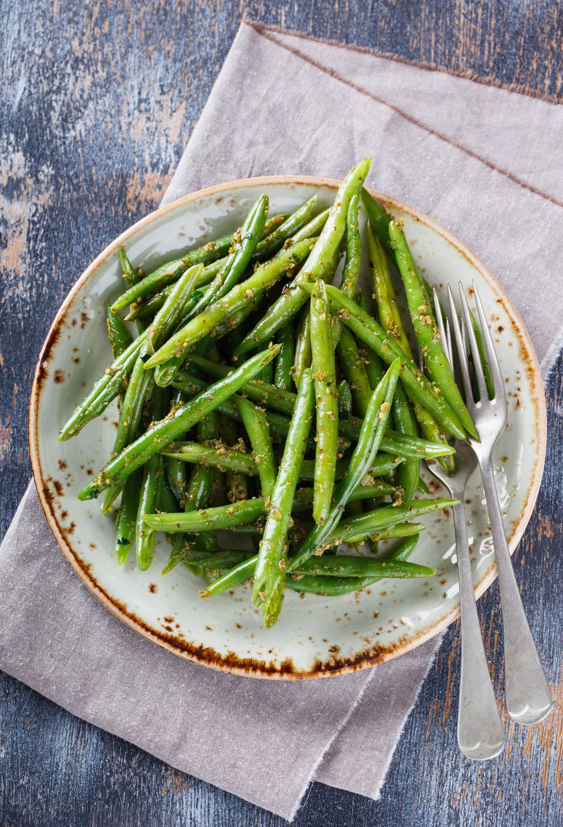 Stir Fried Garlic & Ginger Green Beans