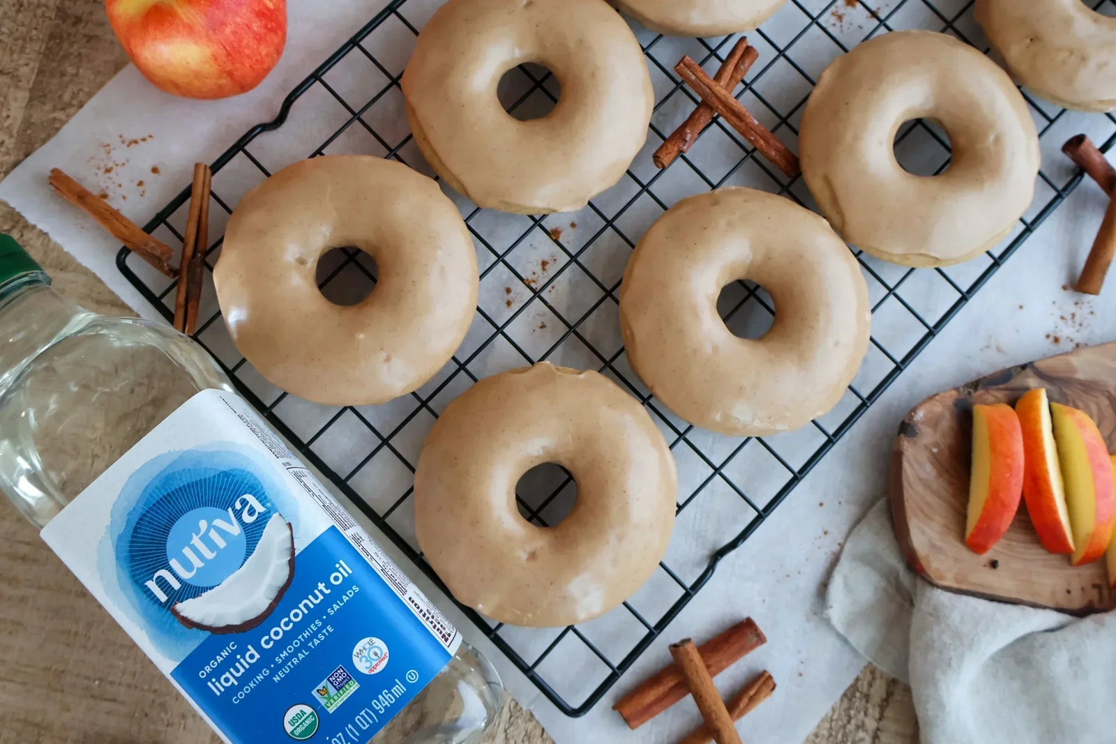Apple Pie Donuts