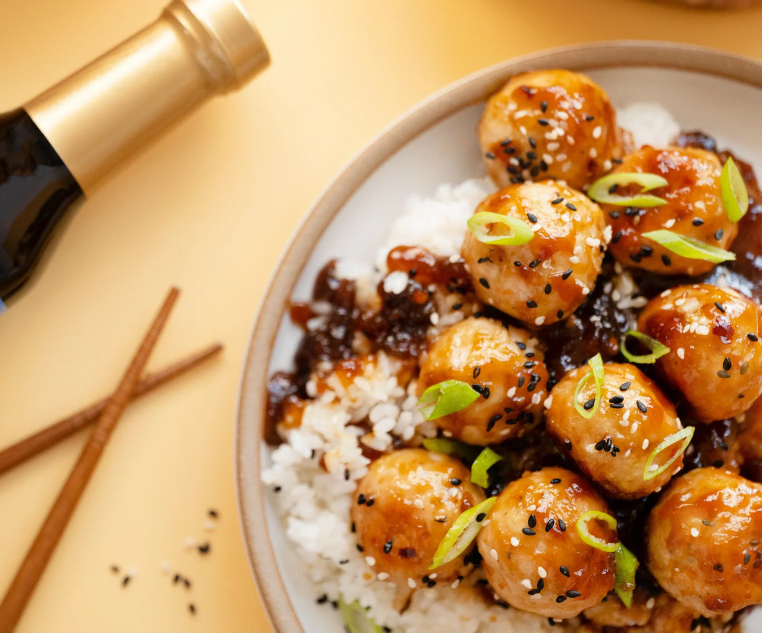 Orange Chicken Meatballs