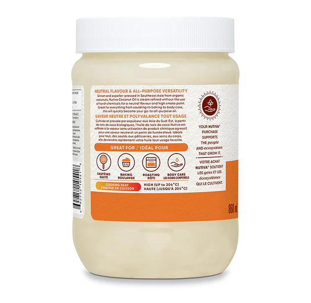 Organic Refined Coconut Oil